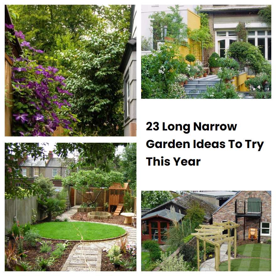 23 Long Narrow Garden Ideas To Try This Year SharonSable