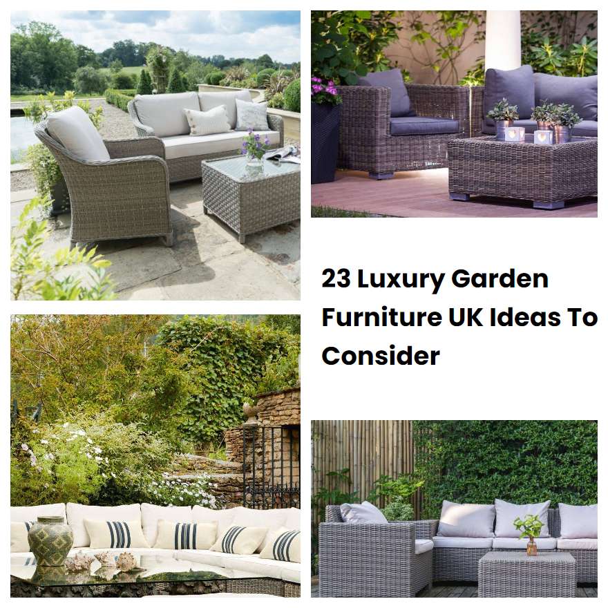 23 Luxury Garden Furniture UK Ideas To Consider SharonSable