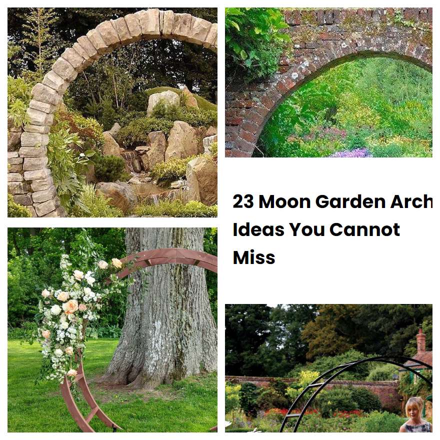 23 Moon Garden Arch Ideas You Cannot Miss