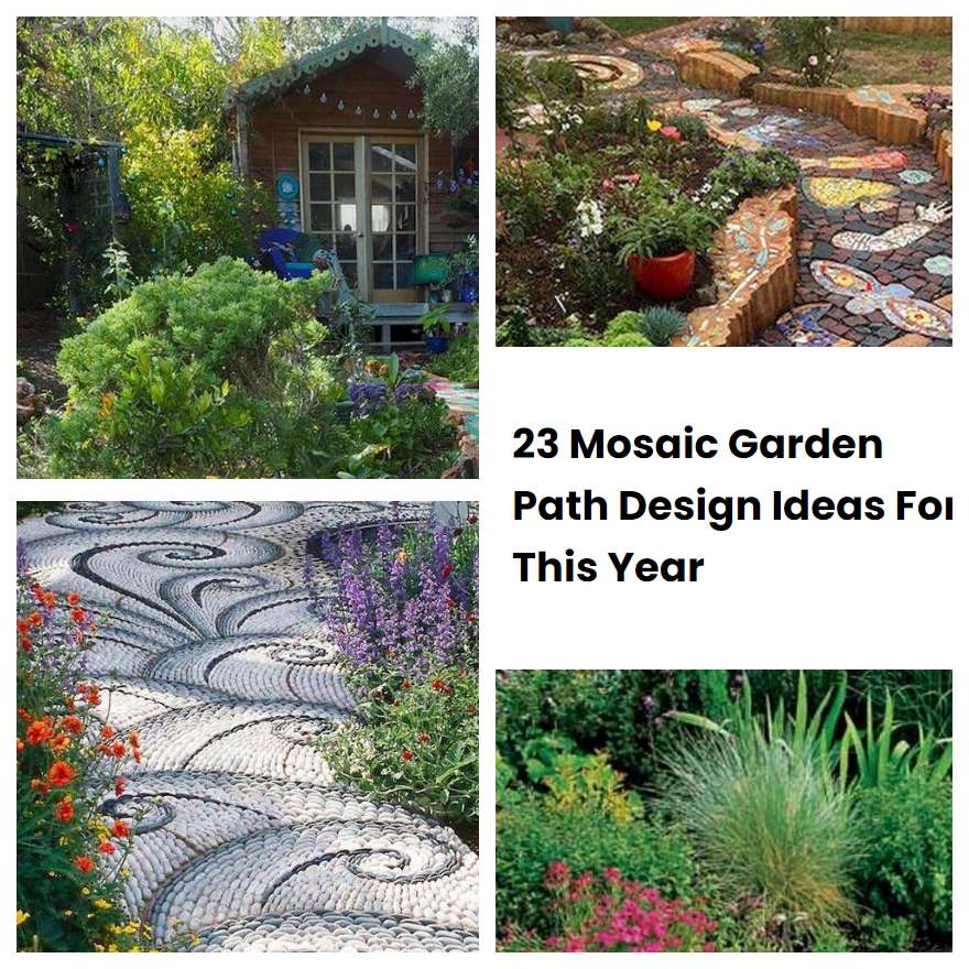 23 Mosaic Garden Path Design Ideas For This Year SharonSable