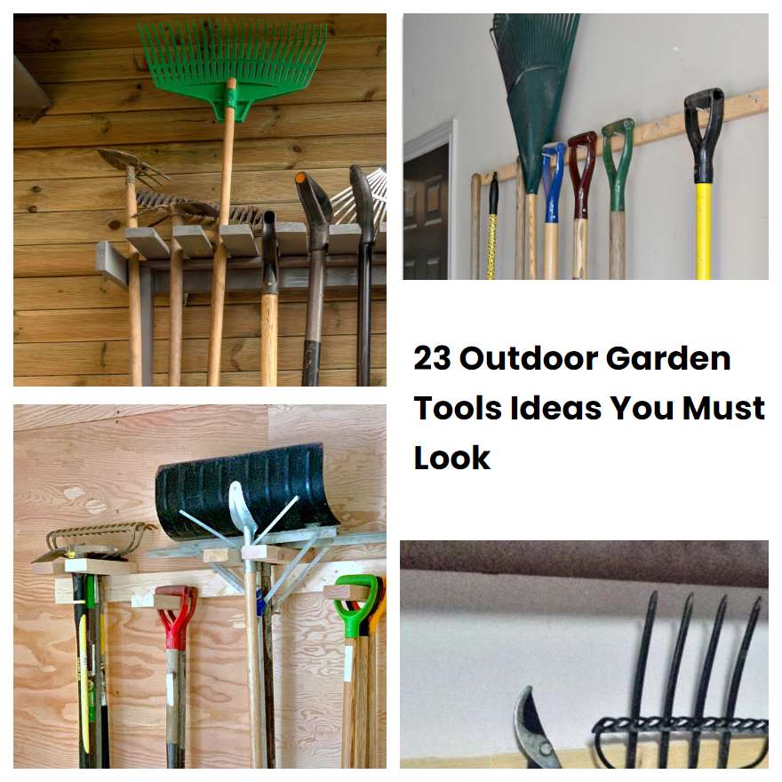 23 Outdoor Garden Tools Ideas You Must Look