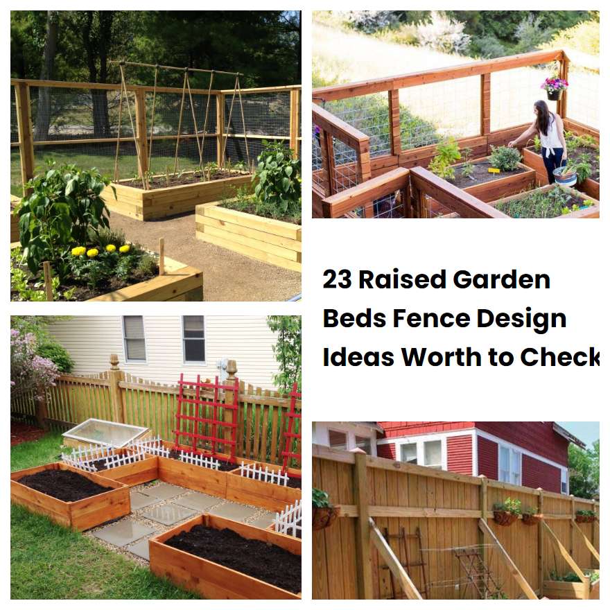 23 Raised Garden Beds Fence Design Ideas Worth to Check SharonSable