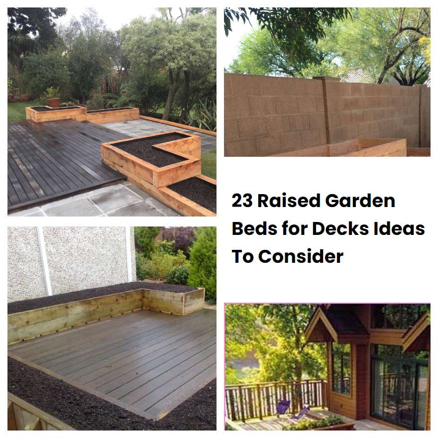 23 Raised Garden Beds for Decks Ideas To Consider SharonSable