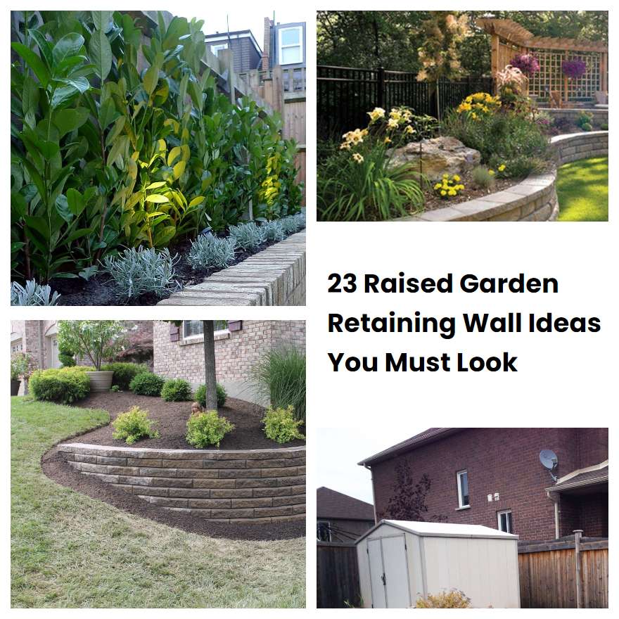 23 Raised Garden Retaining Wall Ideas You Must Look