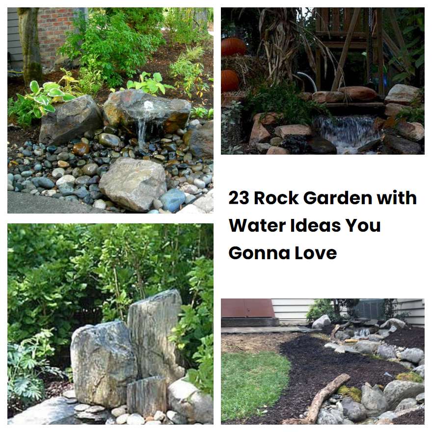23 Rock Garden with Water Ideas You Gonna Love