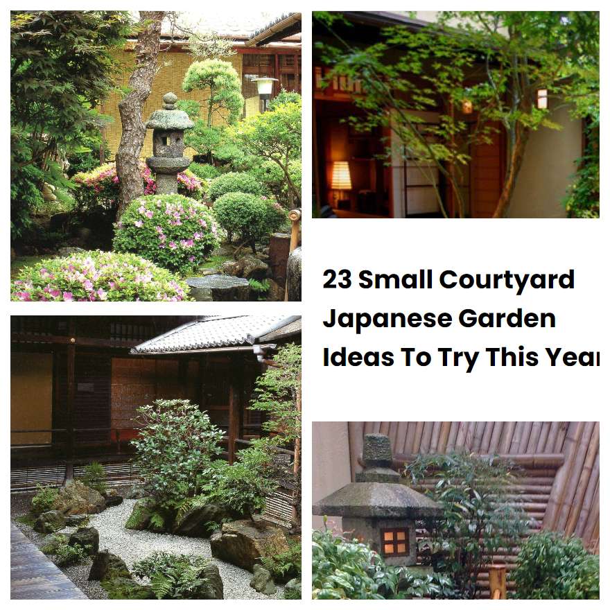 23 Small Courtyard Japanese Garden Ideas To Try This Year