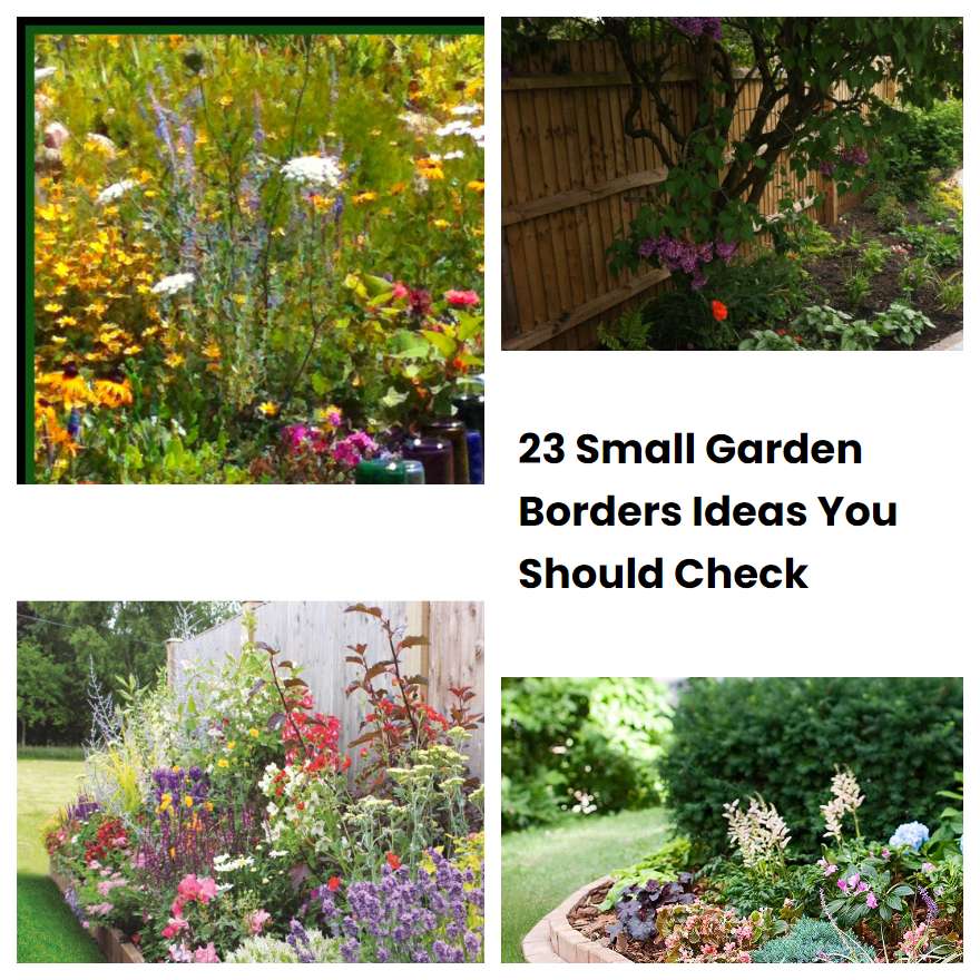 23 Small Garden Borders Ideas You Should Check SharonSable