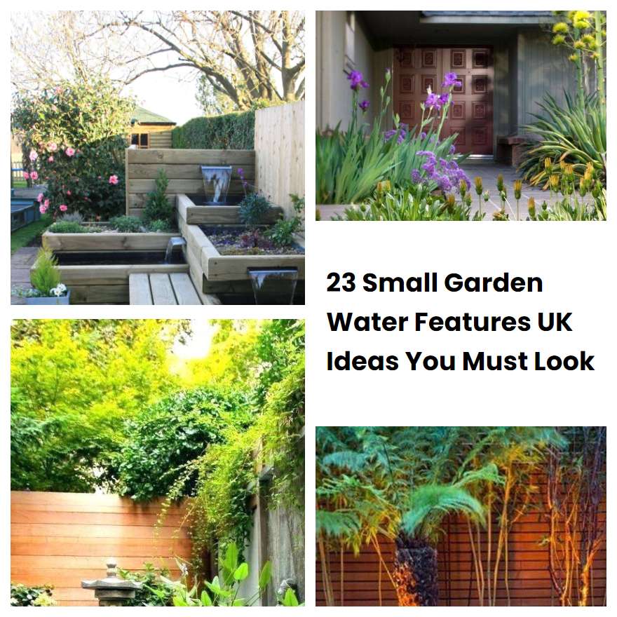 23 Small Garden Water Features UK Ideas You Must Look SharonSable