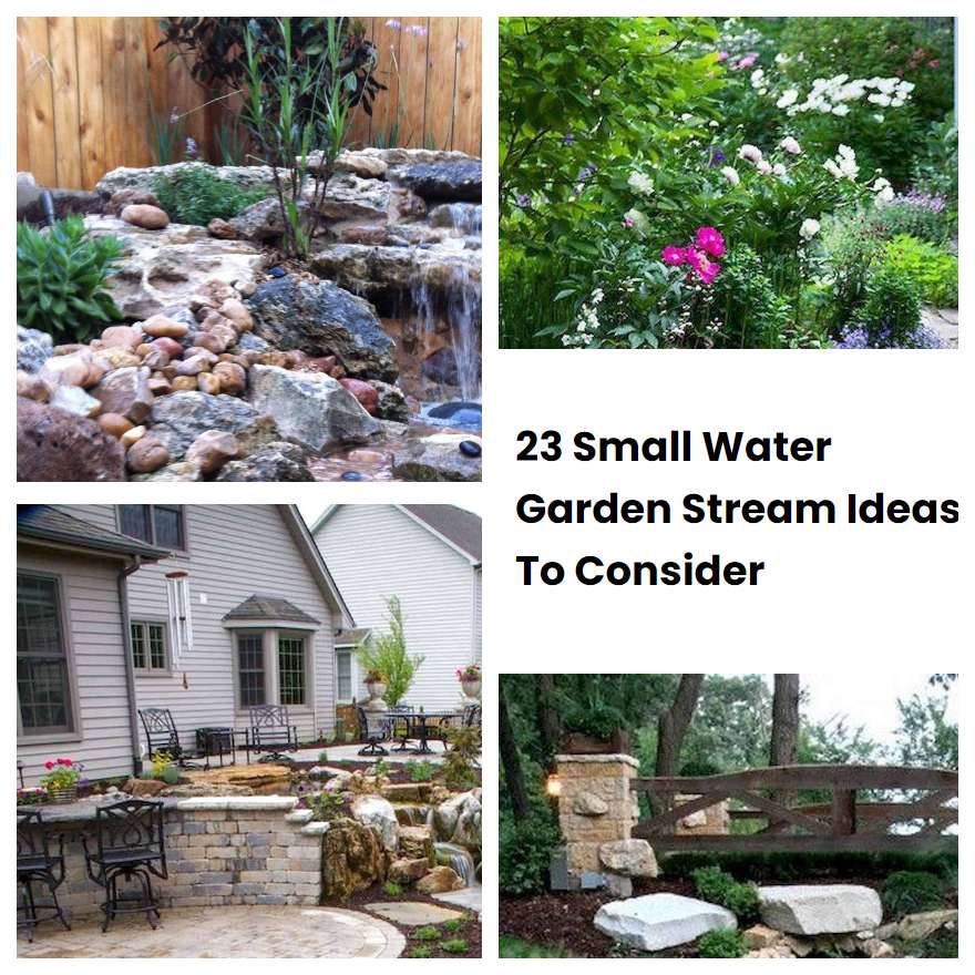 23 Small Water Garden Stream Ideas To Consider