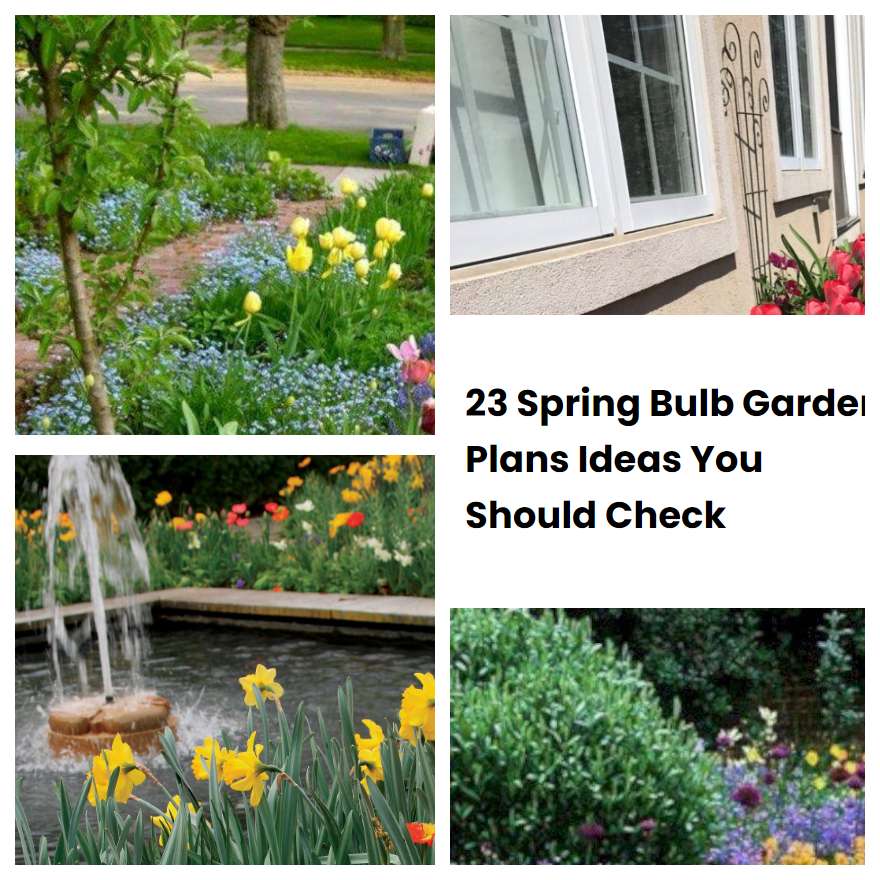 23 Spring Bulb Garden Plans Ideas You Should Check | SharonSable