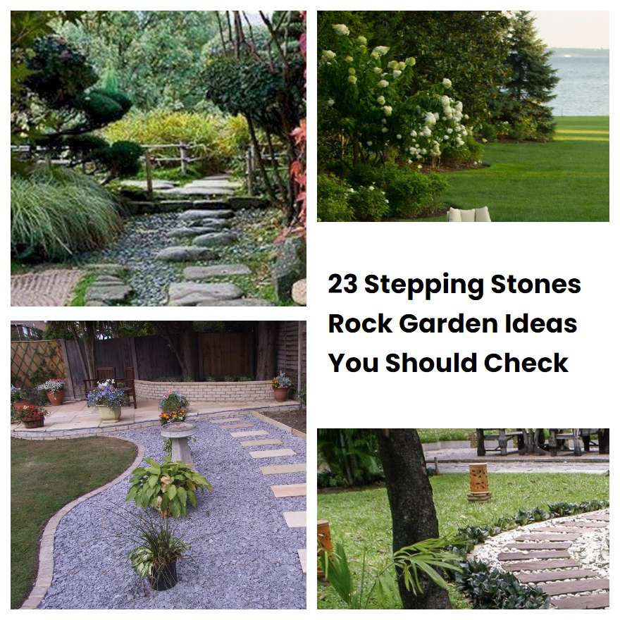 23 Stepping Stones Rock Garden Ideas You Should Check