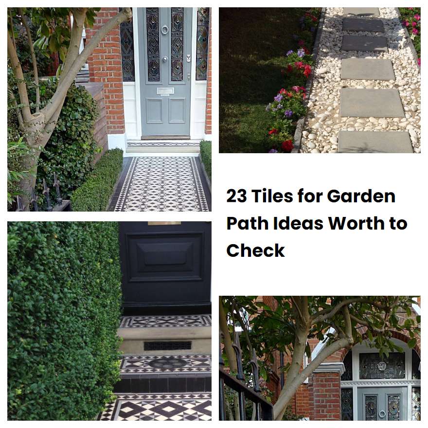 23 Tiles for Garden Path Ideas Worth to Check