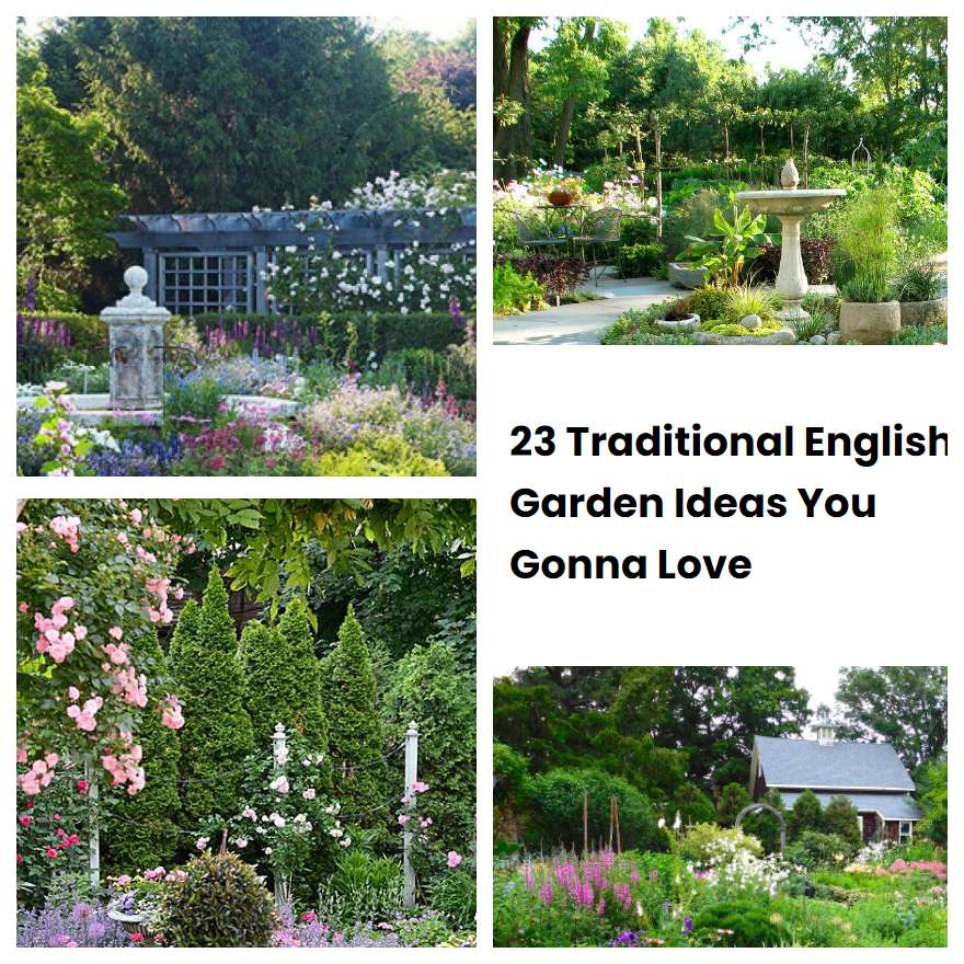 23 Traditional English Garden Ideas You Gonna Love