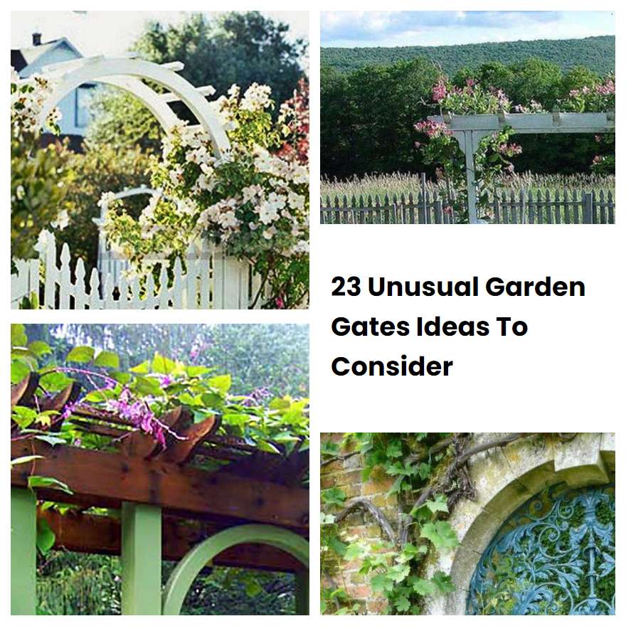 23 Unusual Garden Gates Ideas To Consider