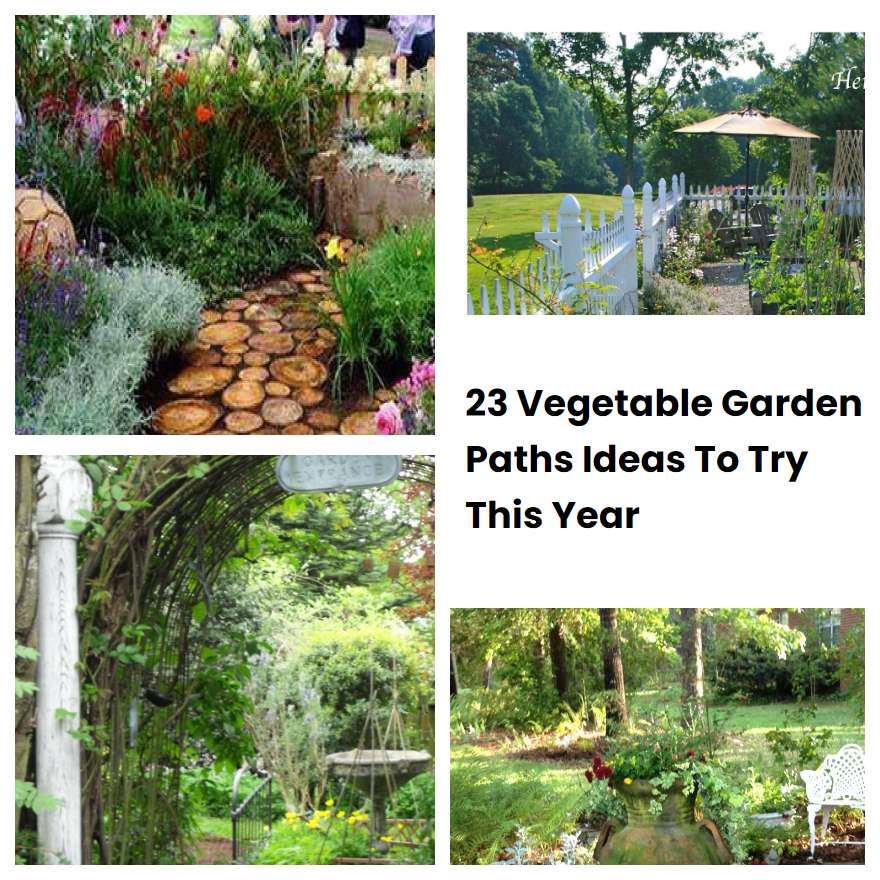 23 Vegetable Garden Paths Ideas To Try This Year SharonSable