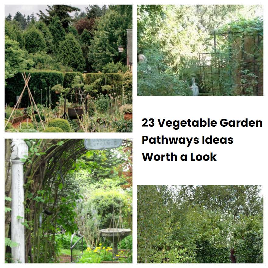 23 Vegetable Garden Pathways Ideas Worth a Look SharonSable