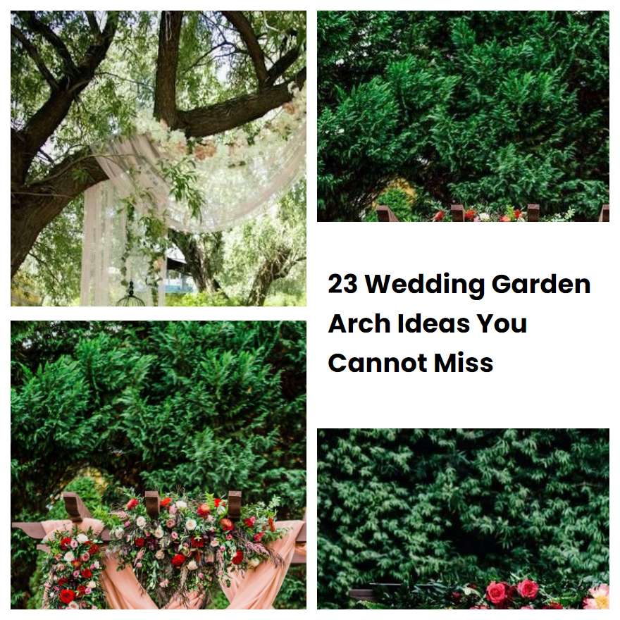 23 Wedding Garden Arch Ideas You Cannot Miss