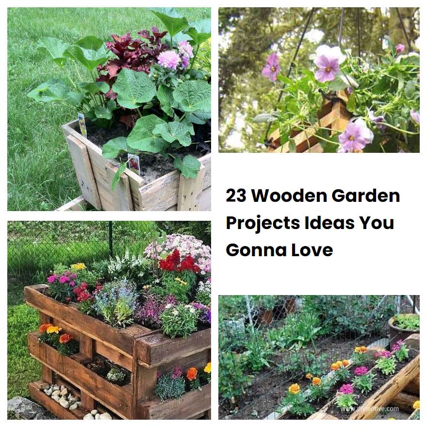 23 Wooden Garden Projects Ideas You Gonna Love SharonSable