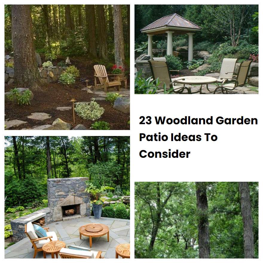 23 Woodland Garden Patio Ideas To Consider SharonSable