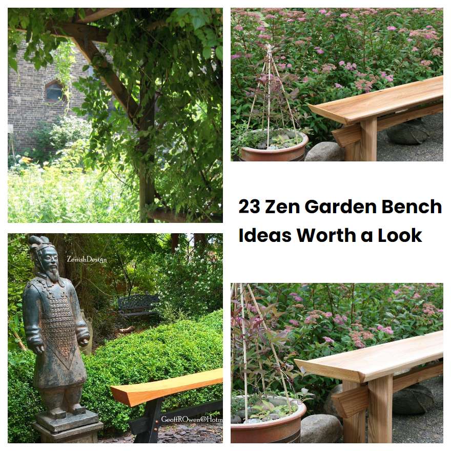 23 Zen Garden Bench Ideas Worth a Look SharonSable