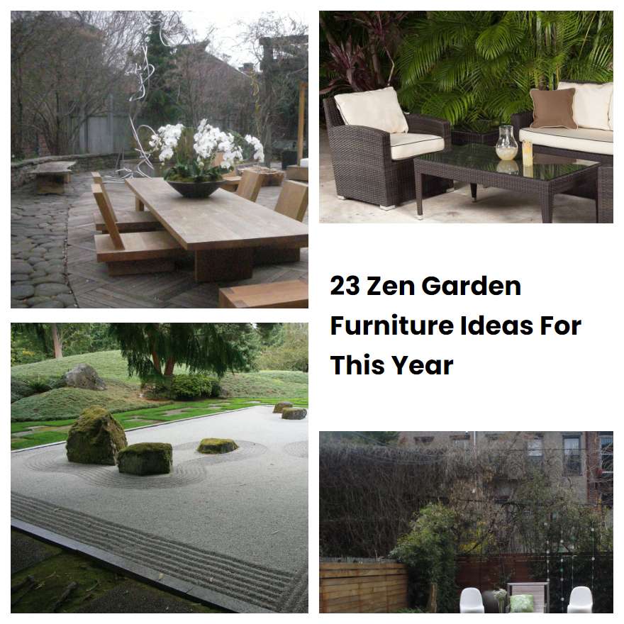23 Zen Garden Furniture Ideas For This Year SharonSable