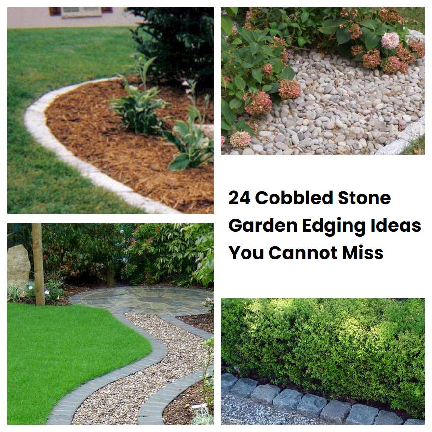 24 Cobbled Stone Garden Edging Ideas You Cannot Miss
