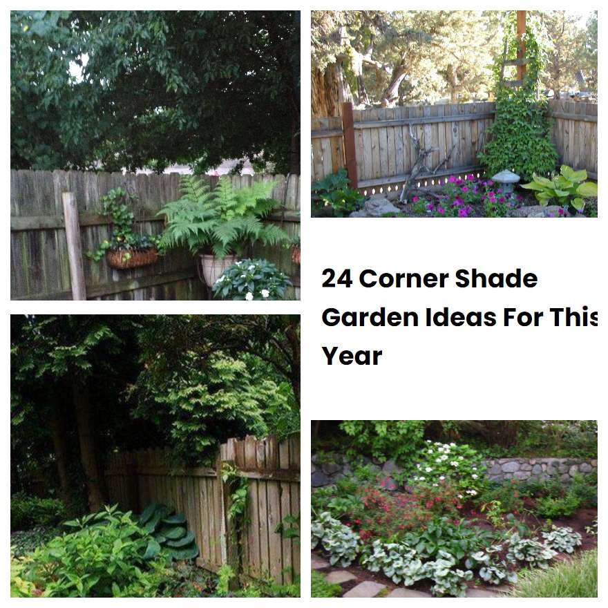24 Corner Shade Garden Ideas For This Year | SharonSable