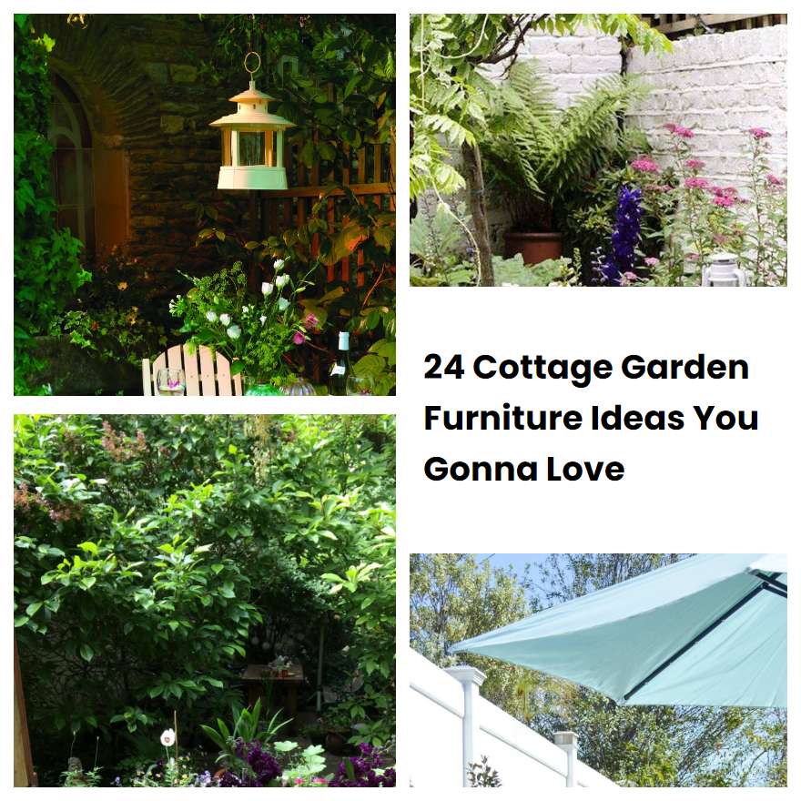24 Cottage Garden Furniture Ideas You Gonna Love SharonSable