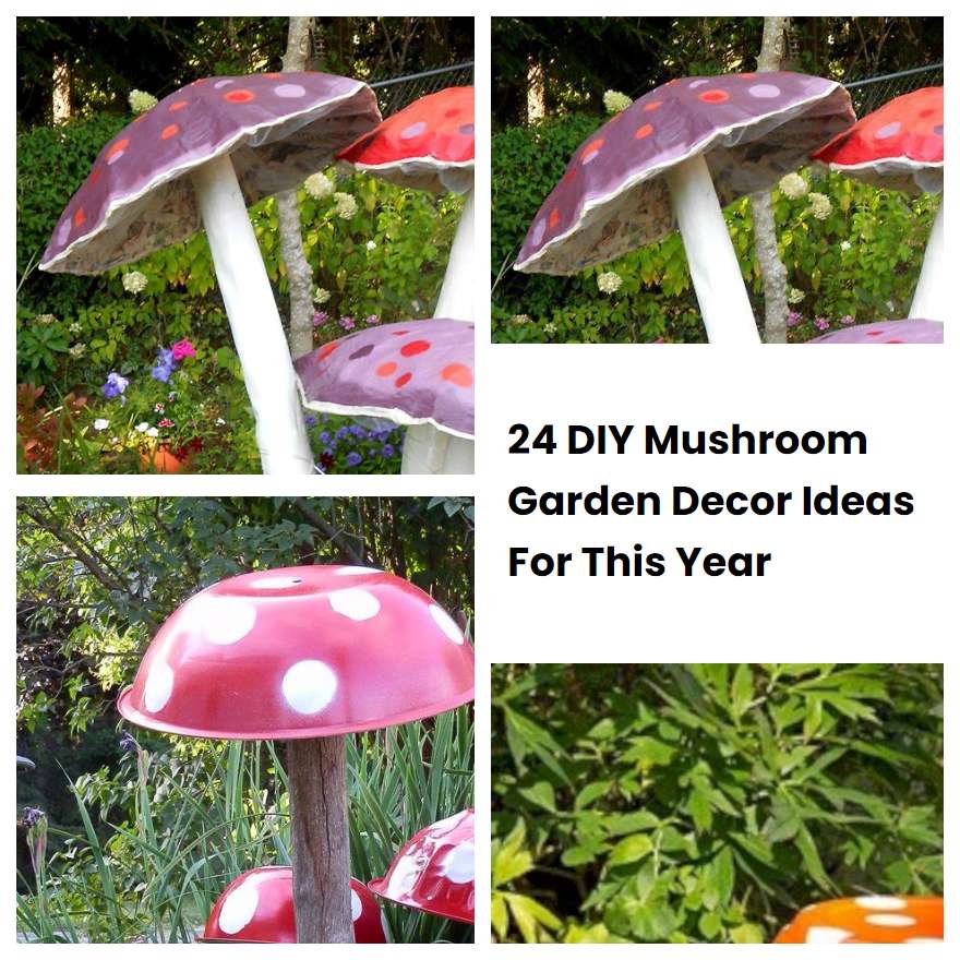 24 DIY Mushroom Garden Decor Ideas For This Year | SharonSable