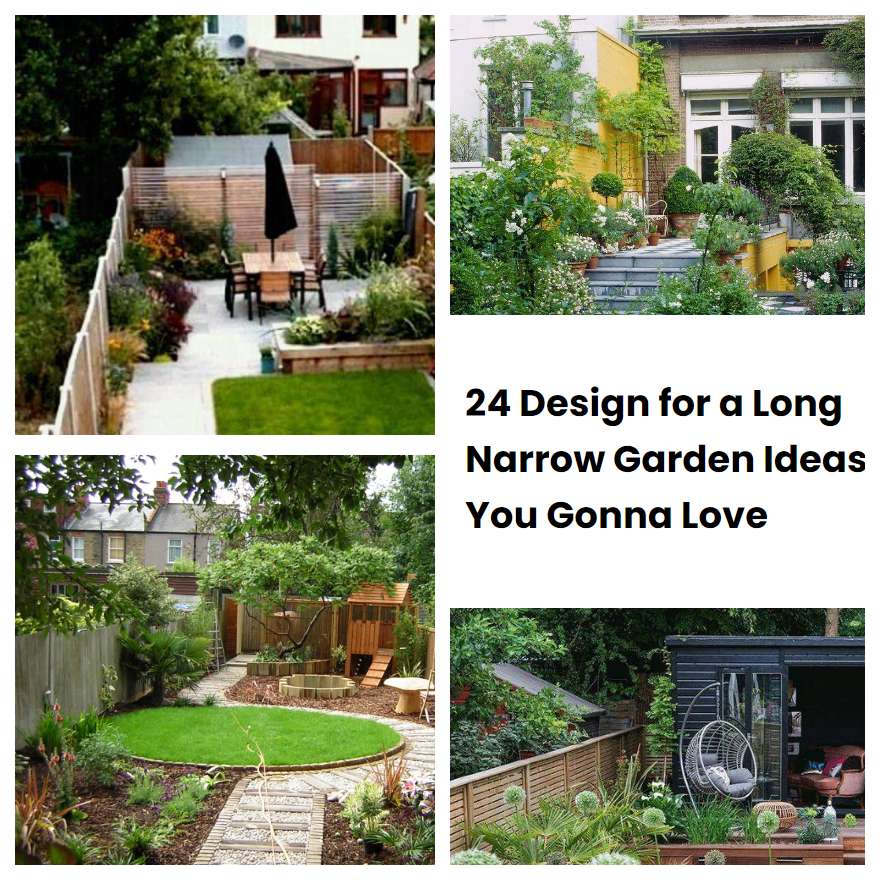 24 Design for a Long Narrow Garden Ideas You Gonna Love
