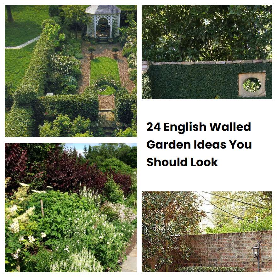 24 English Walled Garden Ideas You Should Look