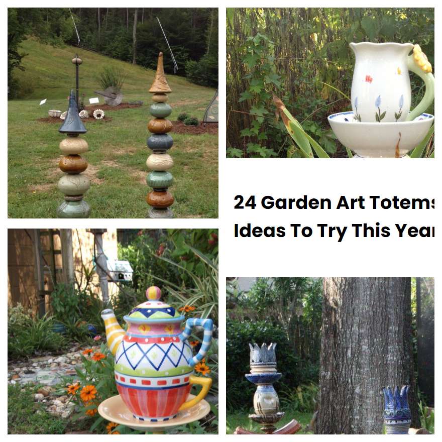 24 Garden Art Totems Ideas To Try This Year