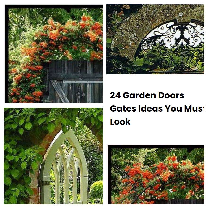 24 Garden Doors Gates Ideas You Must Look