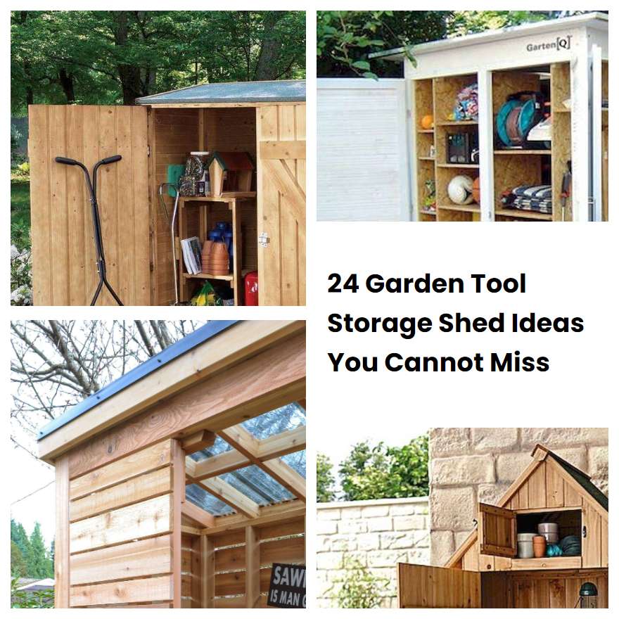 24 Garden Tool Storage Shed Ideas You Cannot Miss