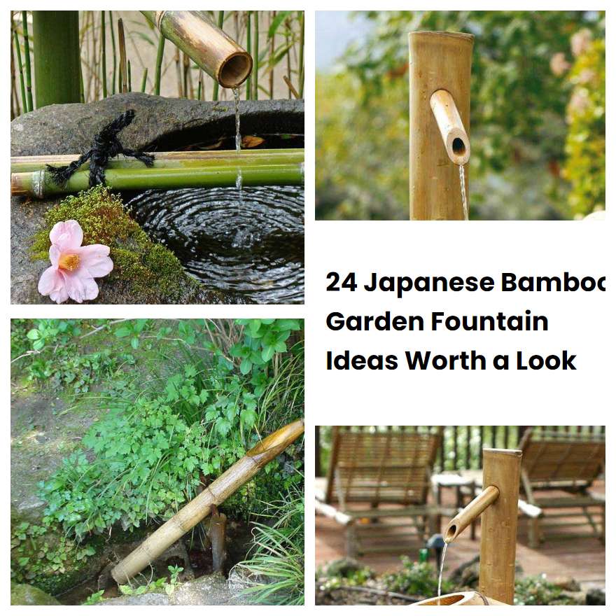 24 Japanese Bamboo Garden Fountain Ideas Worth a Look