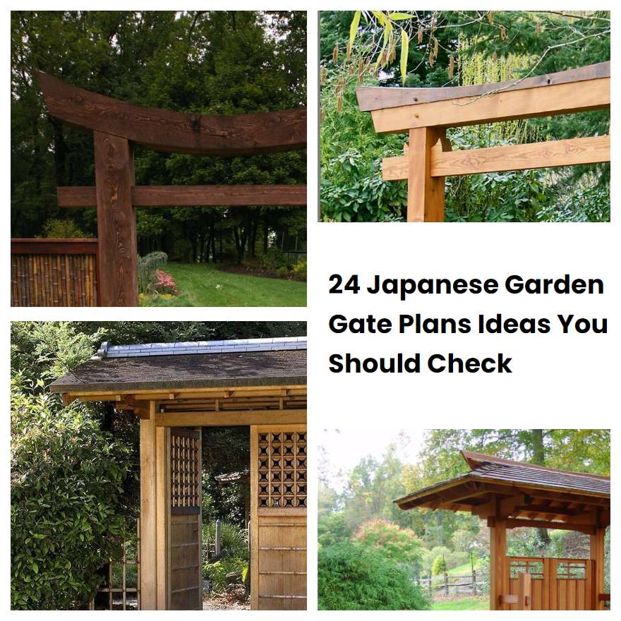 24 Japanese Garden Gate Plans Ideas You Should Check SharonSable