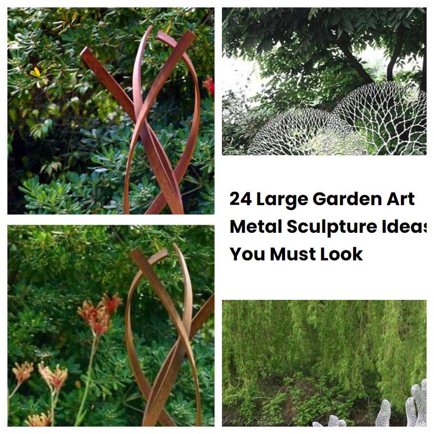 24 Large Garden Art Metal Sculpture Ideas You Must Look