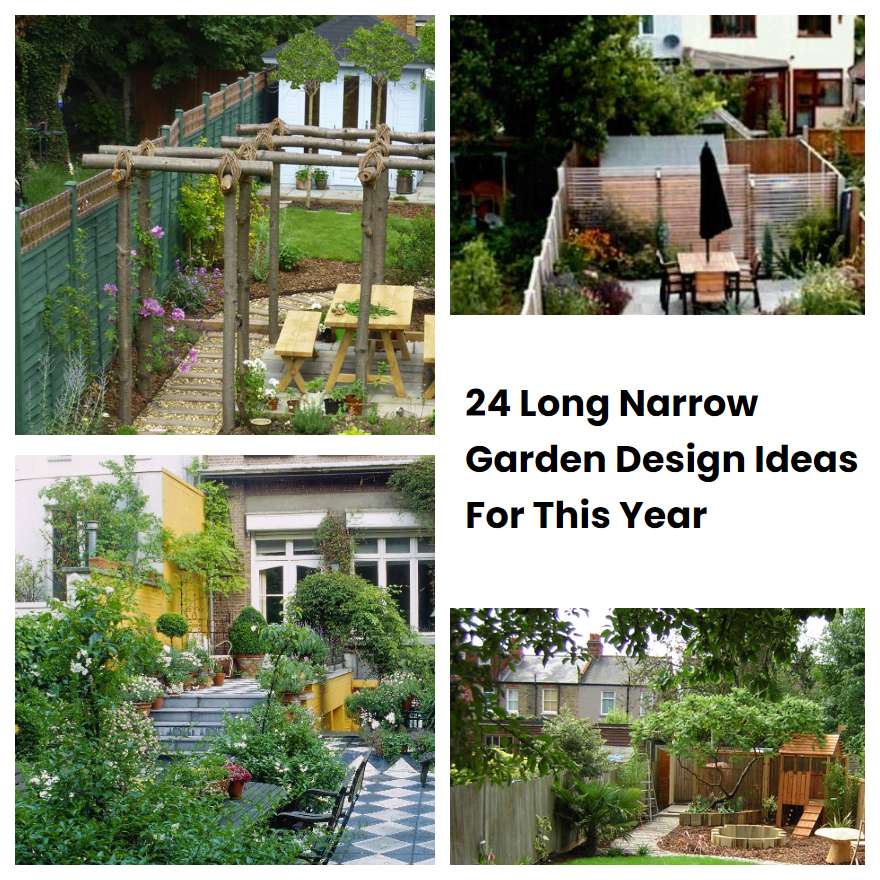 24 Long Narrow Garden Design Ideas For This Year