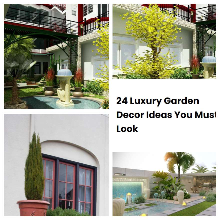 24 Luxury Garden Decor Ideas You Must Look SharonSable