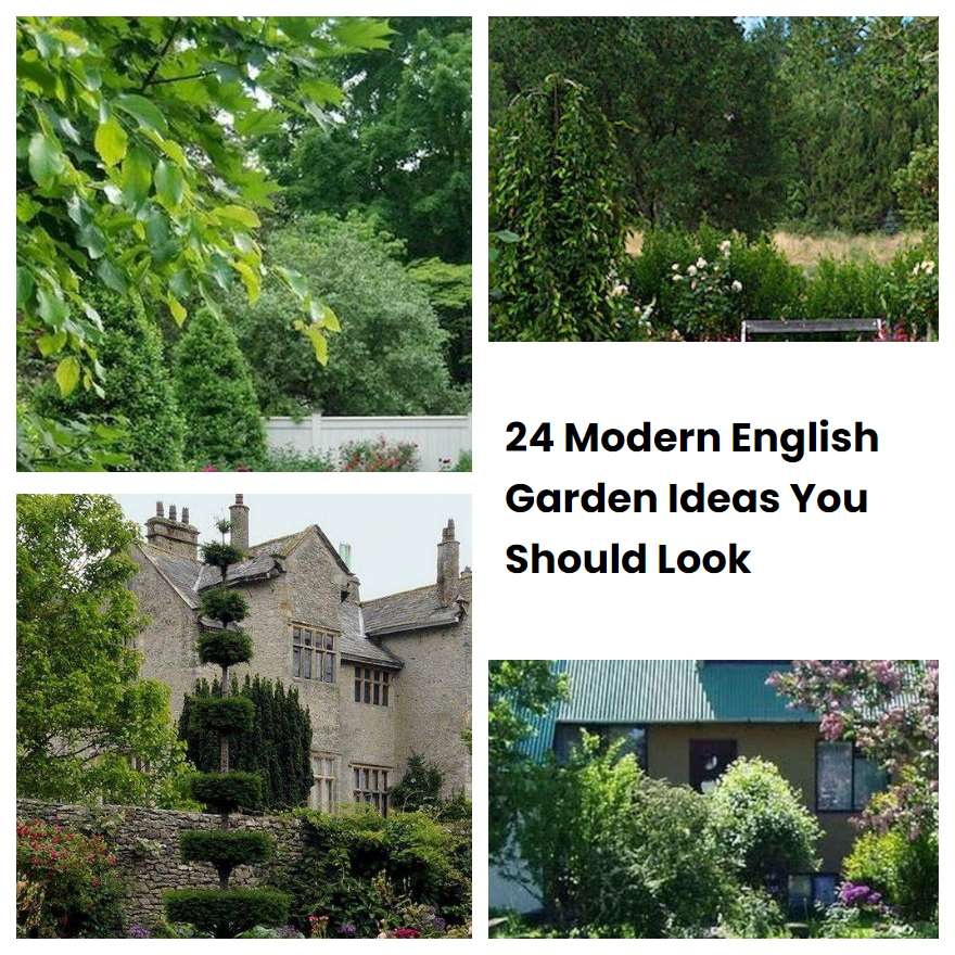 24 Modern English Garden Ideas You Should Look