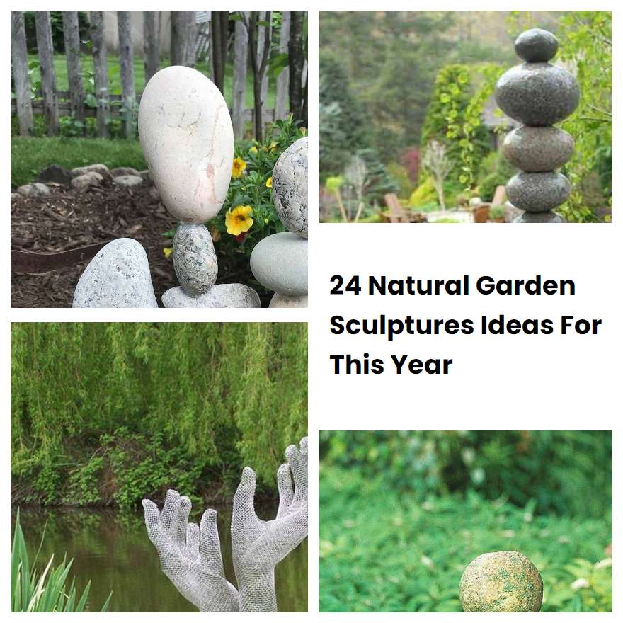 24 Natural Garden Sculptures Ideas For This Year SharonSable