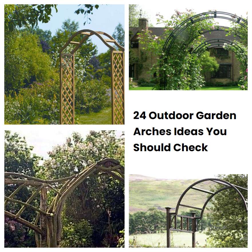 24 Outdoor Garden Arches Ideas You Should Check SharonSable