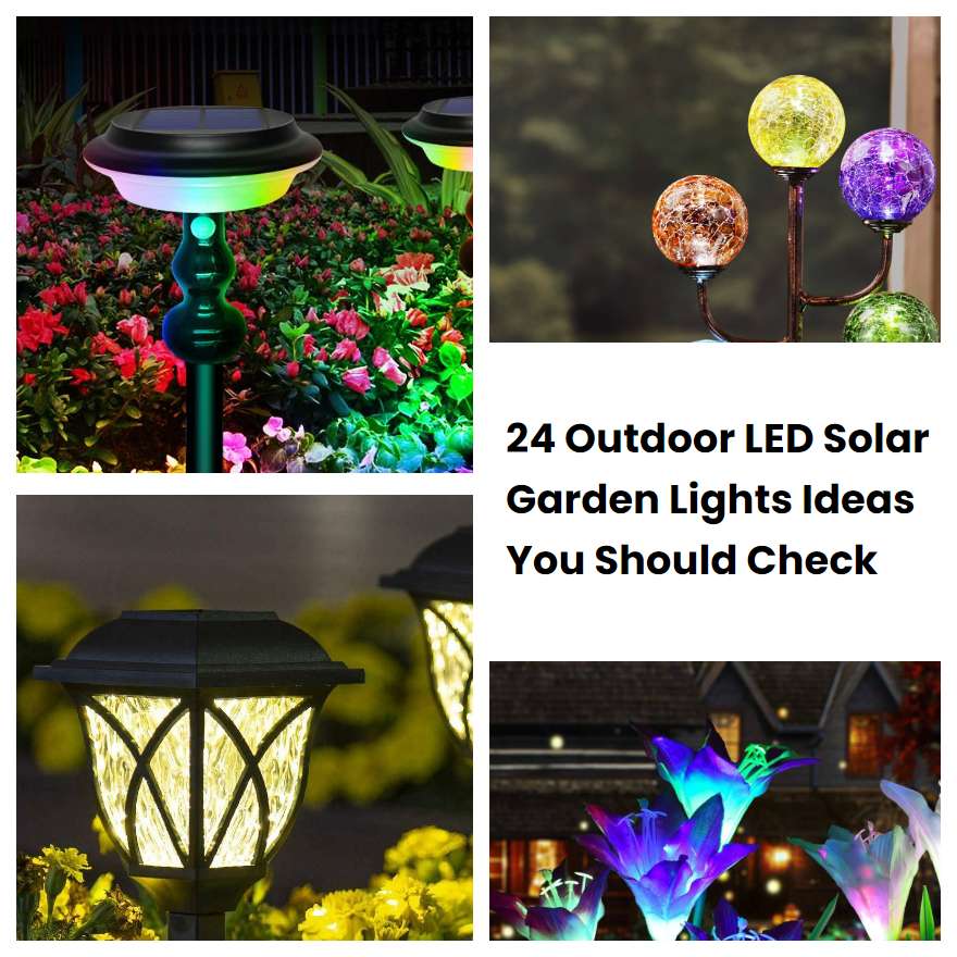 24 Outdoor LED Solar Garden Lights Ideas You Should Check SharonSable