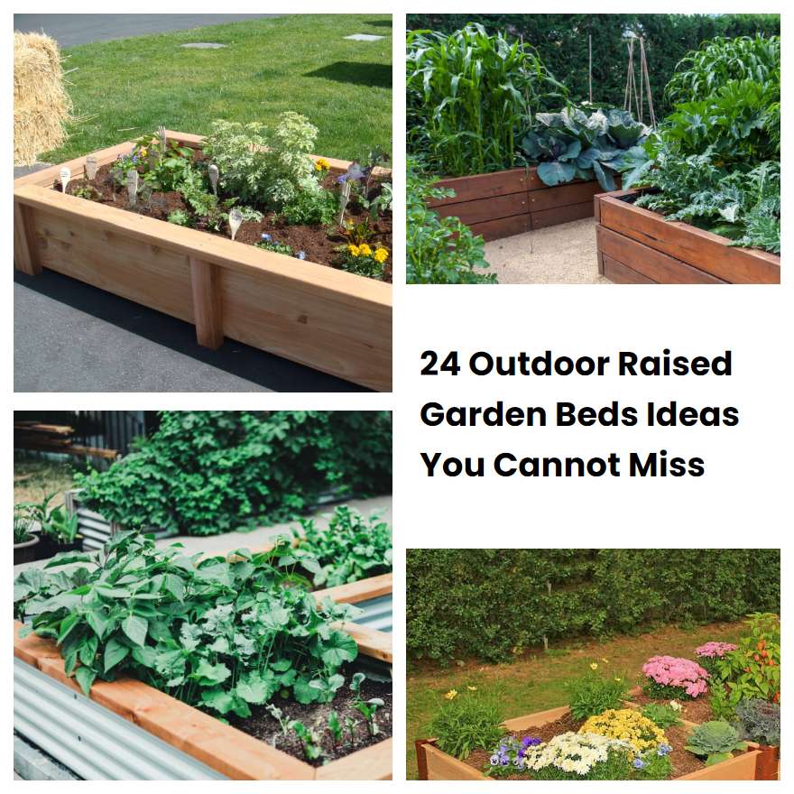 24 Outdoor Raised Garden Beds Ideas You Cannot Miss SharonSable