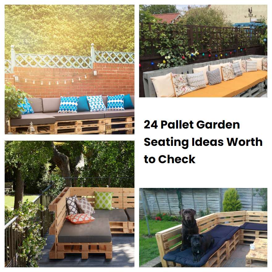 24 Pallet Garden Seating Ideas Worth to Check SharonSable