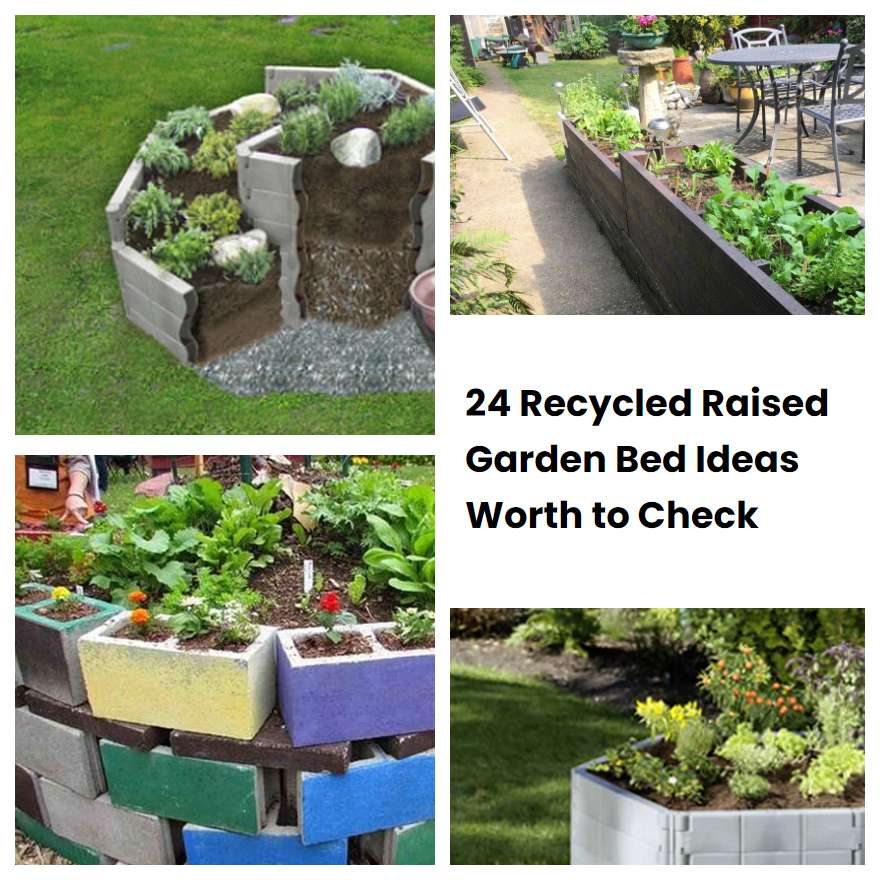 24 Recycled Raised Garden Bed Ideas Worth to Check
