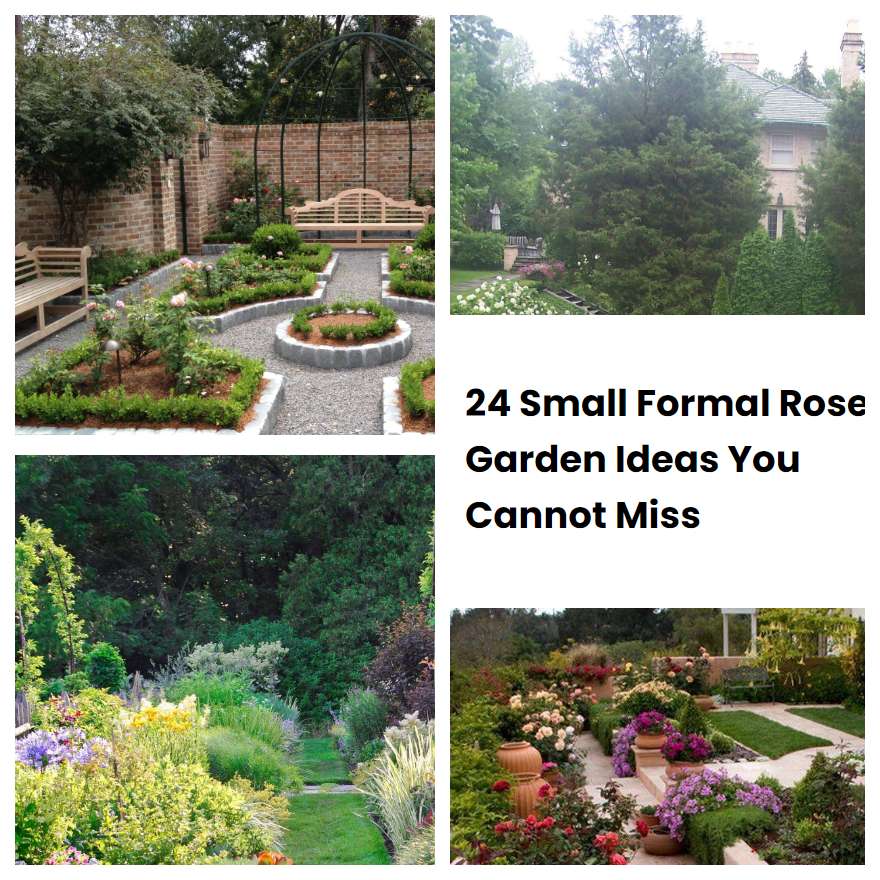 24 Small Formal Rose Garden Ideas You Cannot Miss
