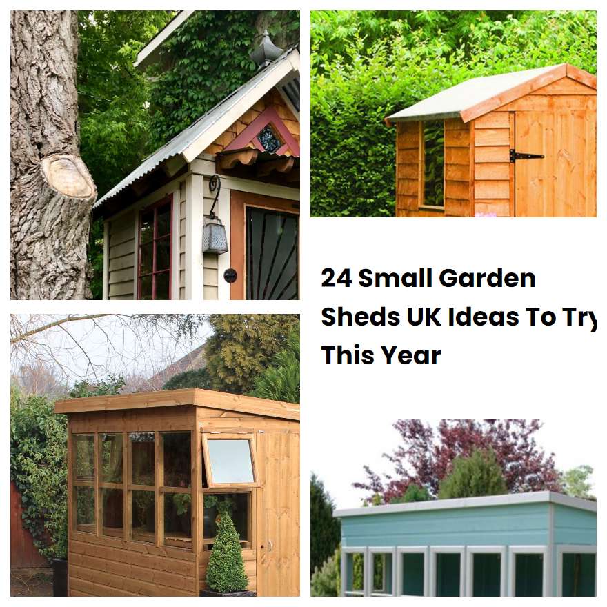 24 Small Garden Sheds UK Ideas To Try This Year SharonSable