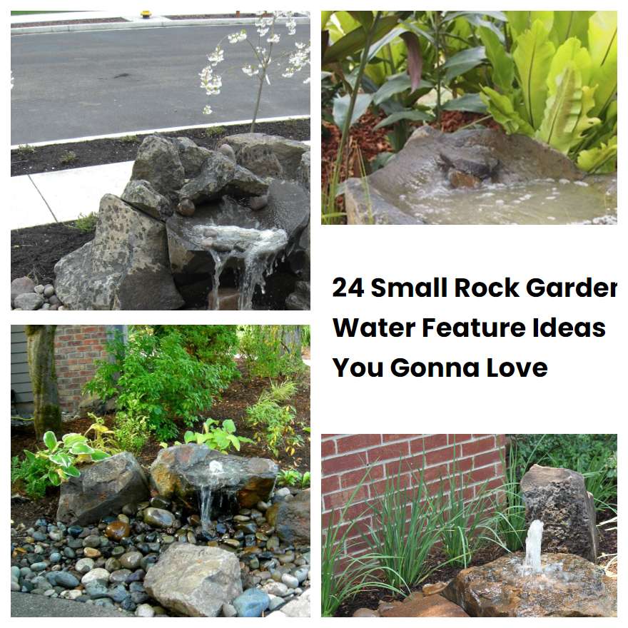 24 Small Rock Garden Water Feature Ideas You Gonna Love SharonSable