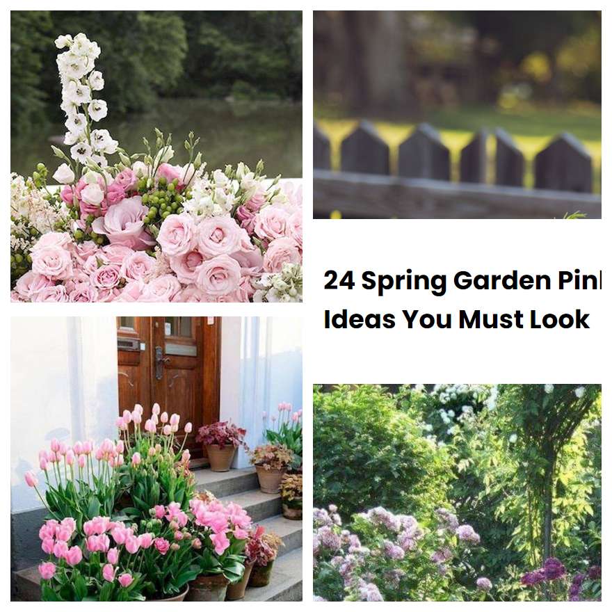 24 Spring Garden Pink Ideas You Must Look